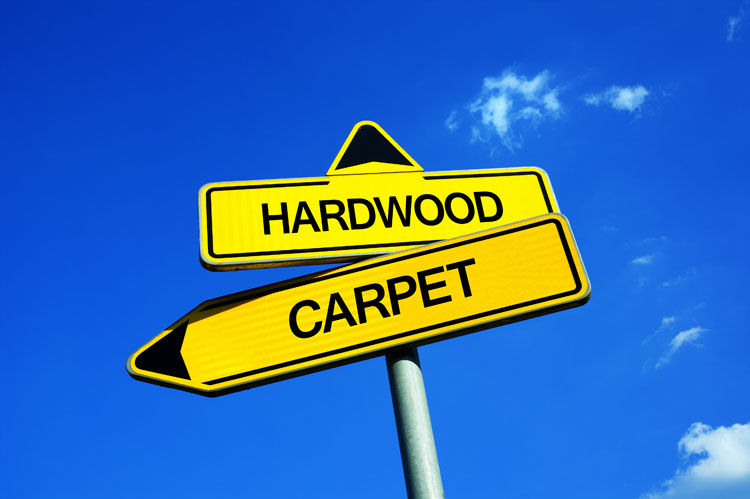 Clay Floors - Hardwood Vs. Carpeted Floors Clay Floors - Hardwood Vs. Carpeted Floors