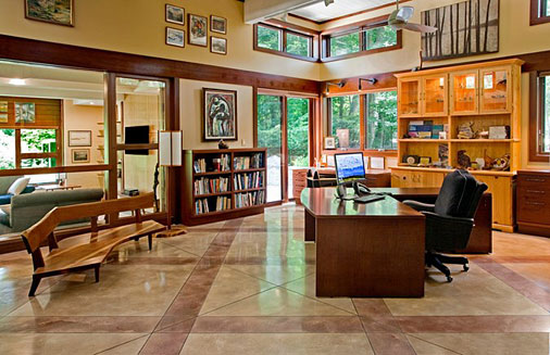 Beautiful Polished Concrete Mid Century Modern Home Beautiful Polished Concrete Mid Century Modern Home